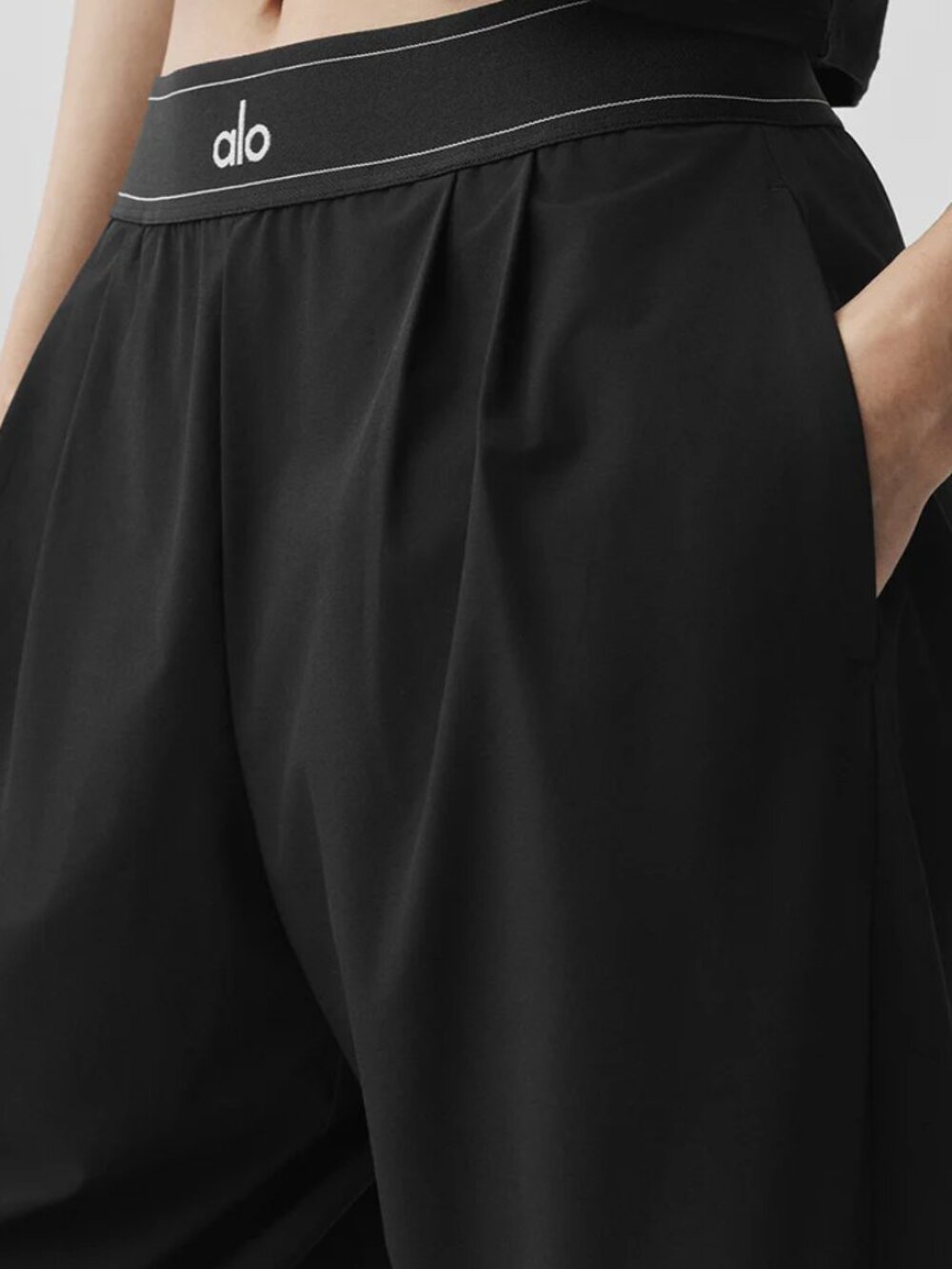Black ALO Yoga Women's Suit Up Trouser（Regular）🍀😘 NWT - Picture 8 of 9